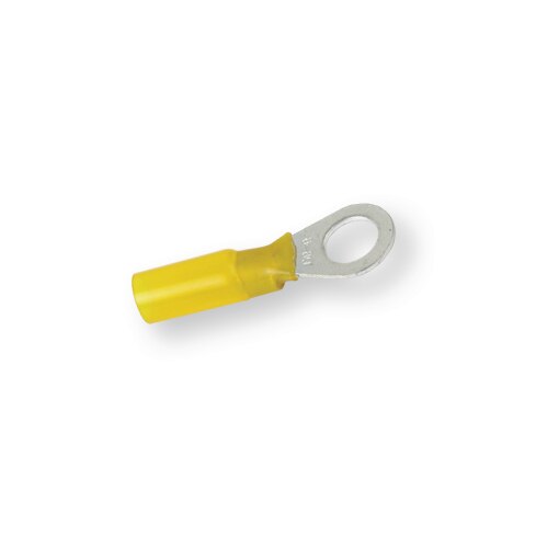 Terminale ad anello Connettore termorestringente giallo 2503 M8